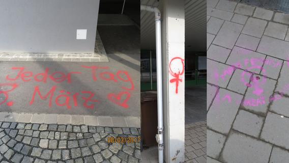 "Make Feminism Great Again": Hoher Schaden durch Graffiti - Nordbayern.de