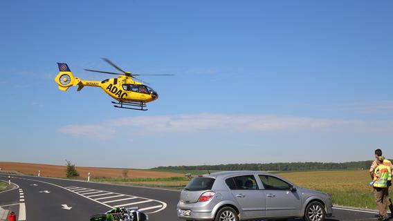 Motorradfahrer stirbt nach Unfall auf B19 - Nordbayern.de