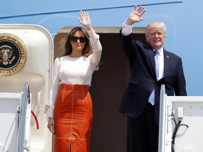 EU: Trump zu erster Auslandsreise seit Amtsantritt abgeflogen