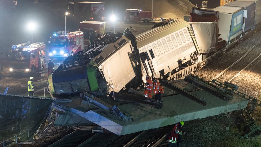 Trümmerteil trifft Güterzug: Schaffner kommt bei Auggen ums Leben