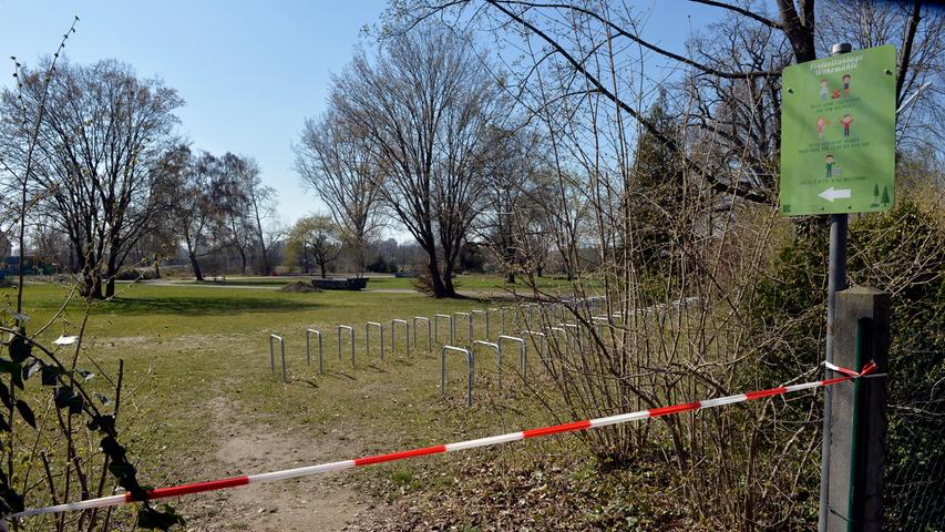 Corona-Shutdown, Tag 23: Die Freizeitanlage Wöhrmühlinsel: Kein Spielplatz, trotzdem gesperrt - warum? Corona-Shutdown, Tag 23: Die Freizeitanlage Wöhrmühlinsel: Kein Spielplatz, trotzdem gesperrt - warum?