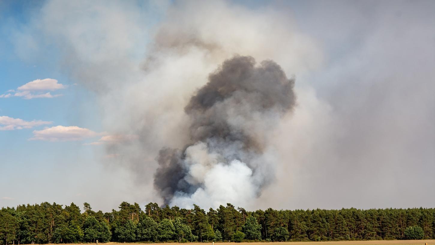 Waldbrandgefahr in Franken: Luftbeobachtung am Wochenende
