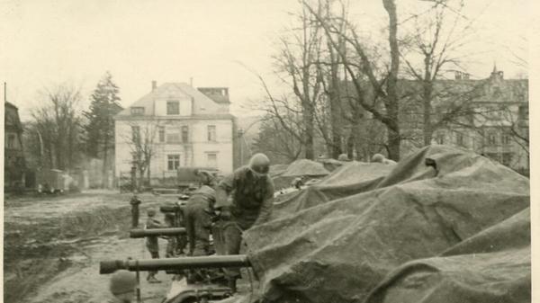 Panzer der US-Streitkräfte in Erlangen.