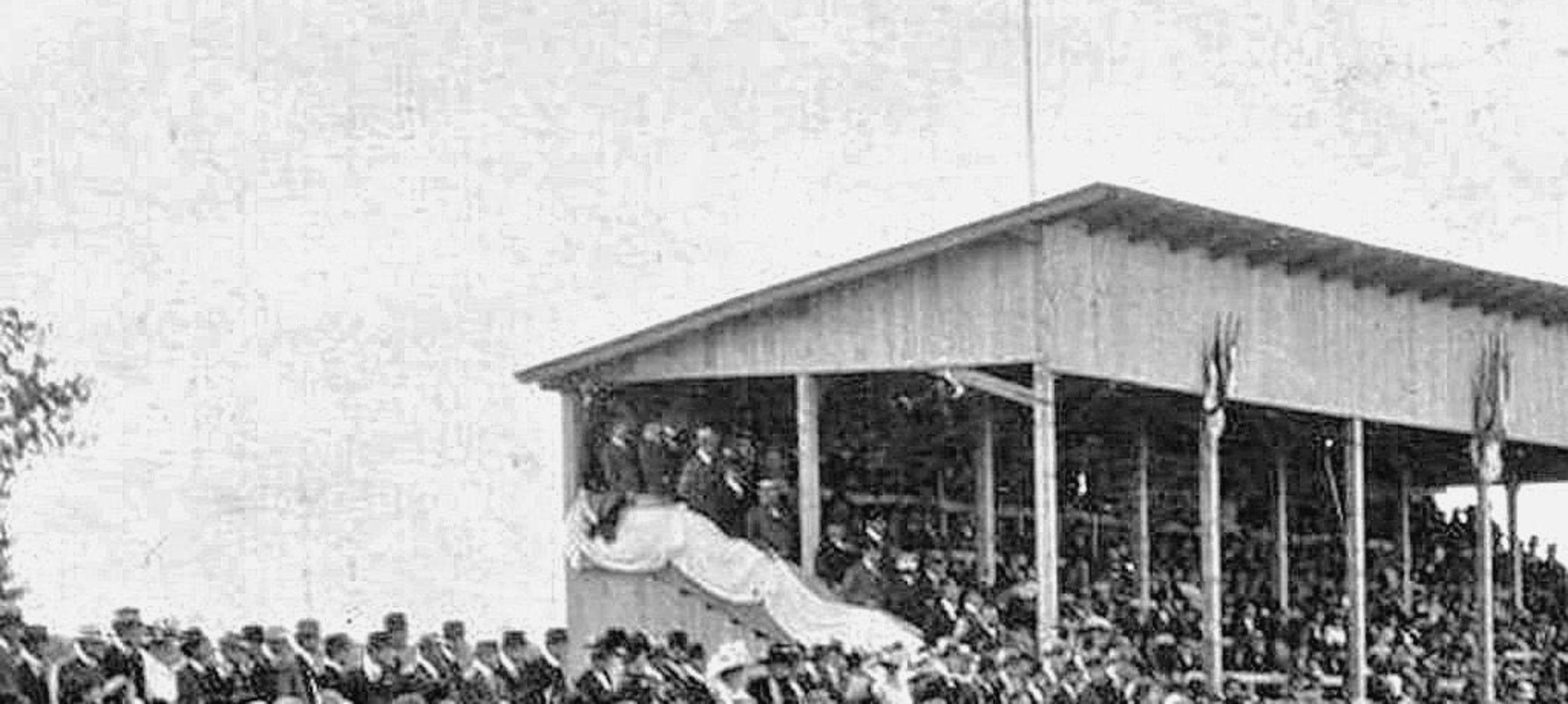 110 Jahre Ronhof Die Feierliche Eroffnung Des Sportparks Furth