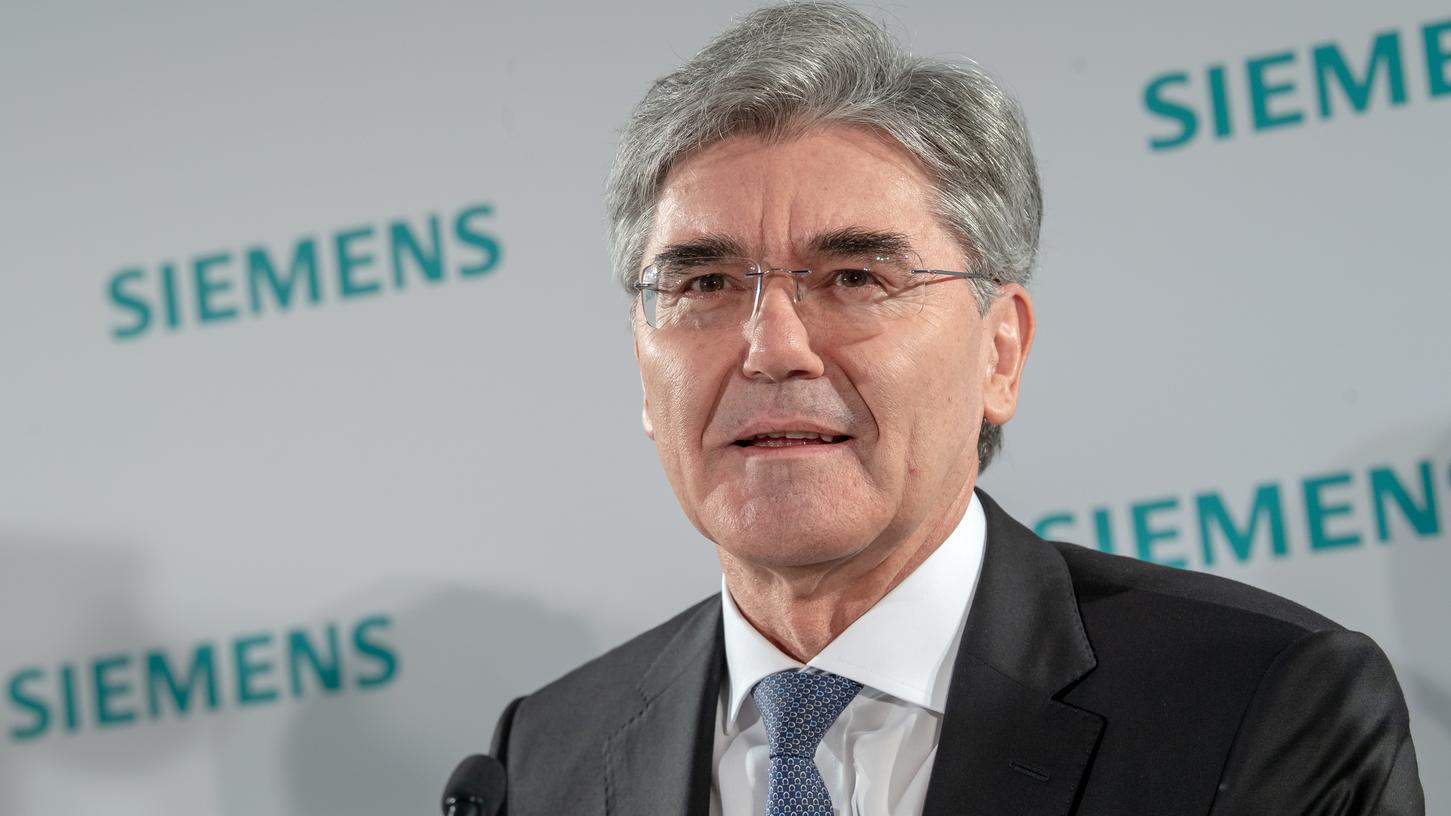 Joe Kaeser verteidigt Konzernumbau bei Siemens 