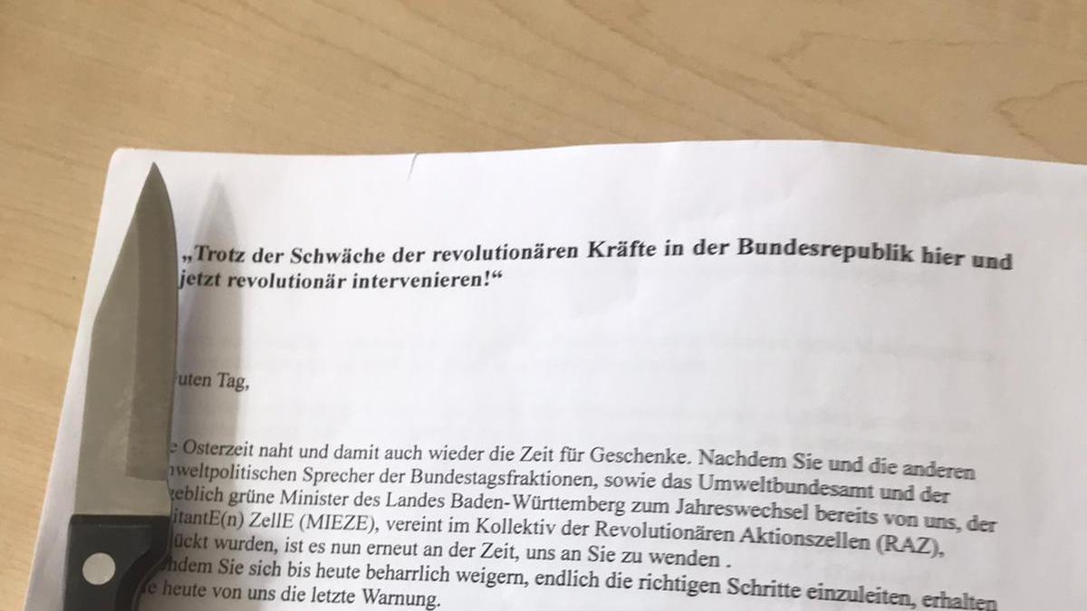 Messer im Umschlag: Fürther SPD-Politiker erhält erneut Morddrohung