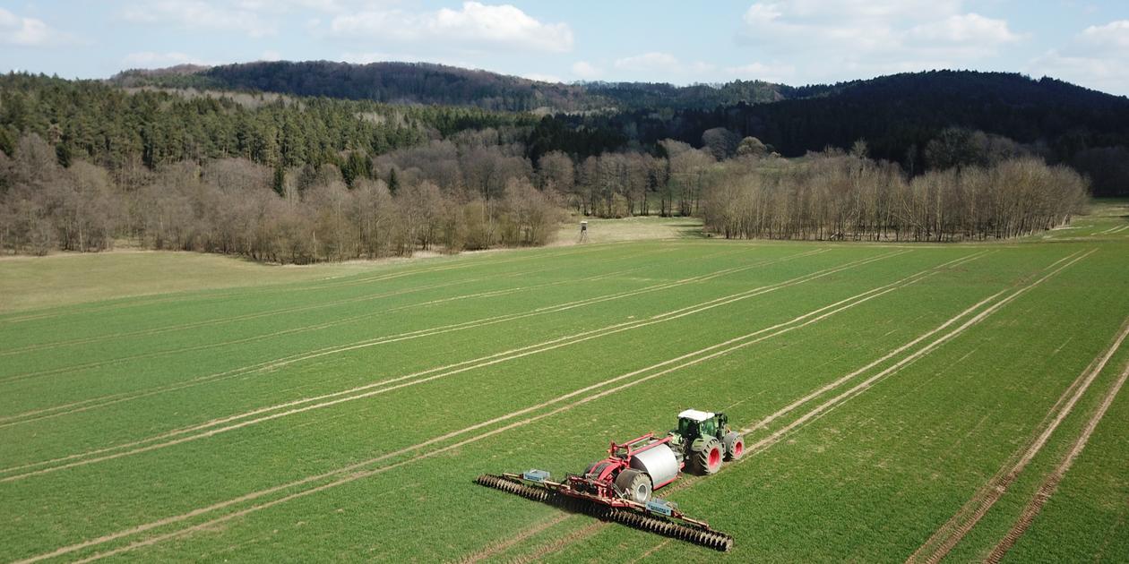 High-Tech auf dem Feld: Cultan-Düngung
