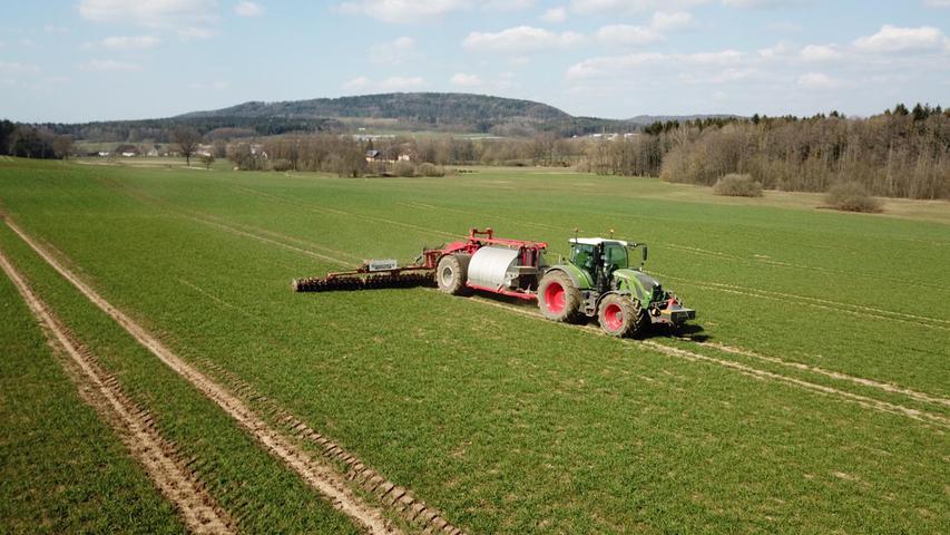 High-Tech auf dem Feld: Cultan-Düngung