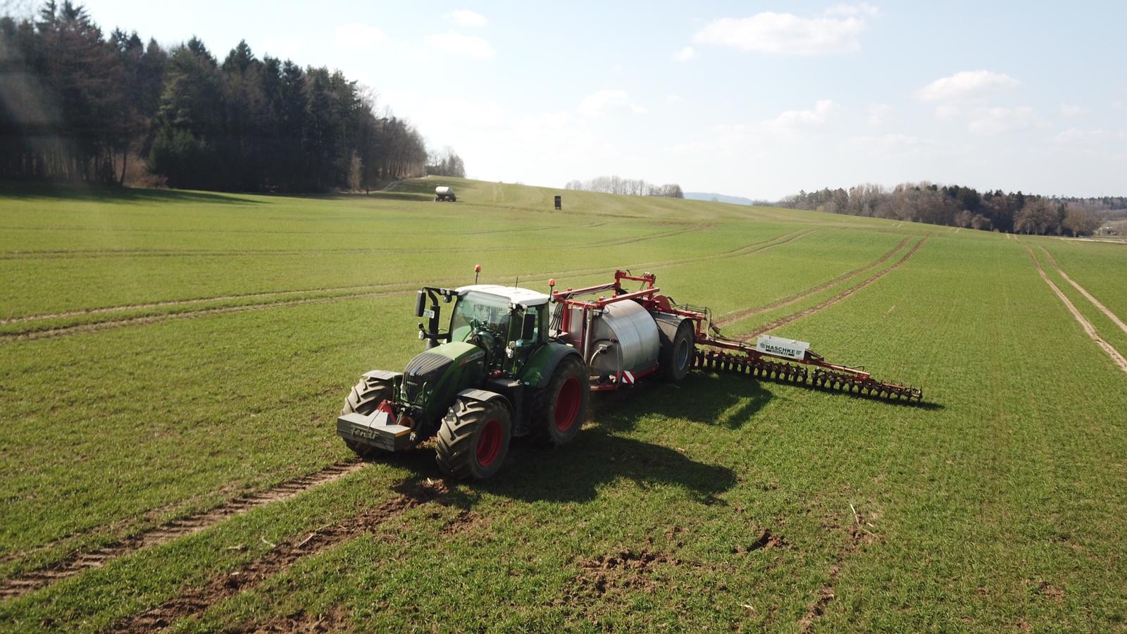 High-Tech auf dem Feld: Cultan-Düngung
