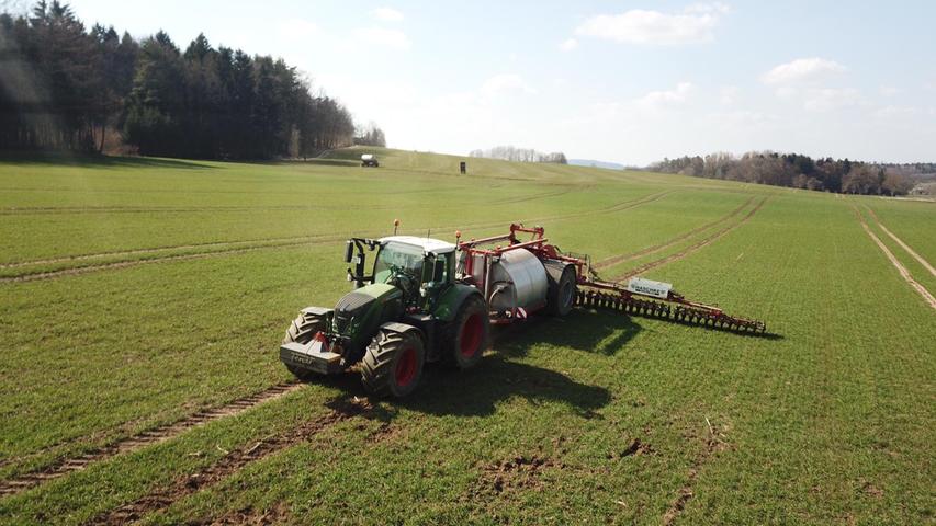 High-Tech auf dem Feld: Cultan-Düngung