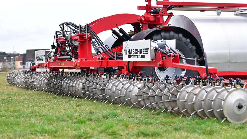 High-Tech auf dem Feld: Cultan-Düngung