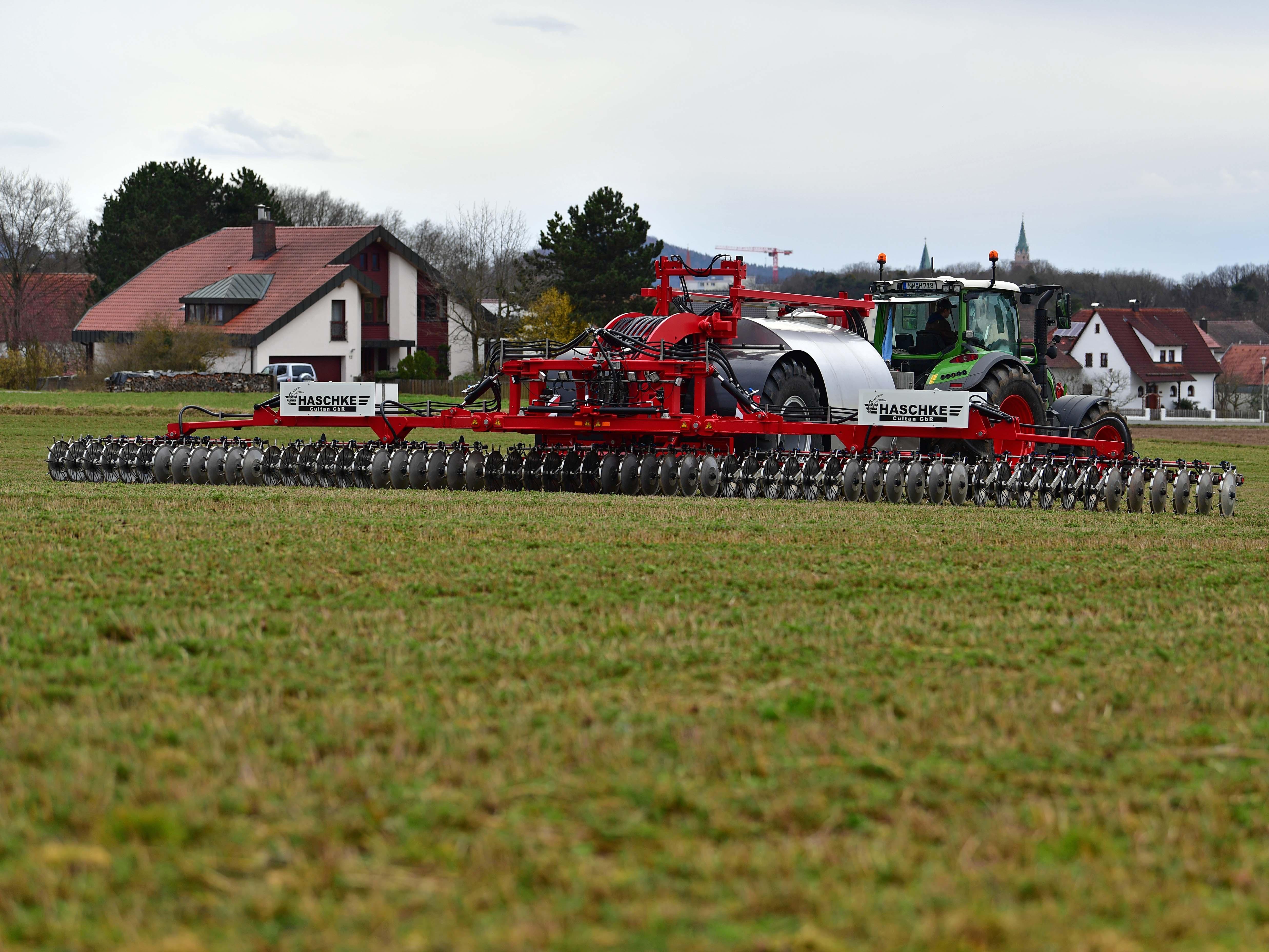 High-Tech auf dem Feld: Cultan-Düngung