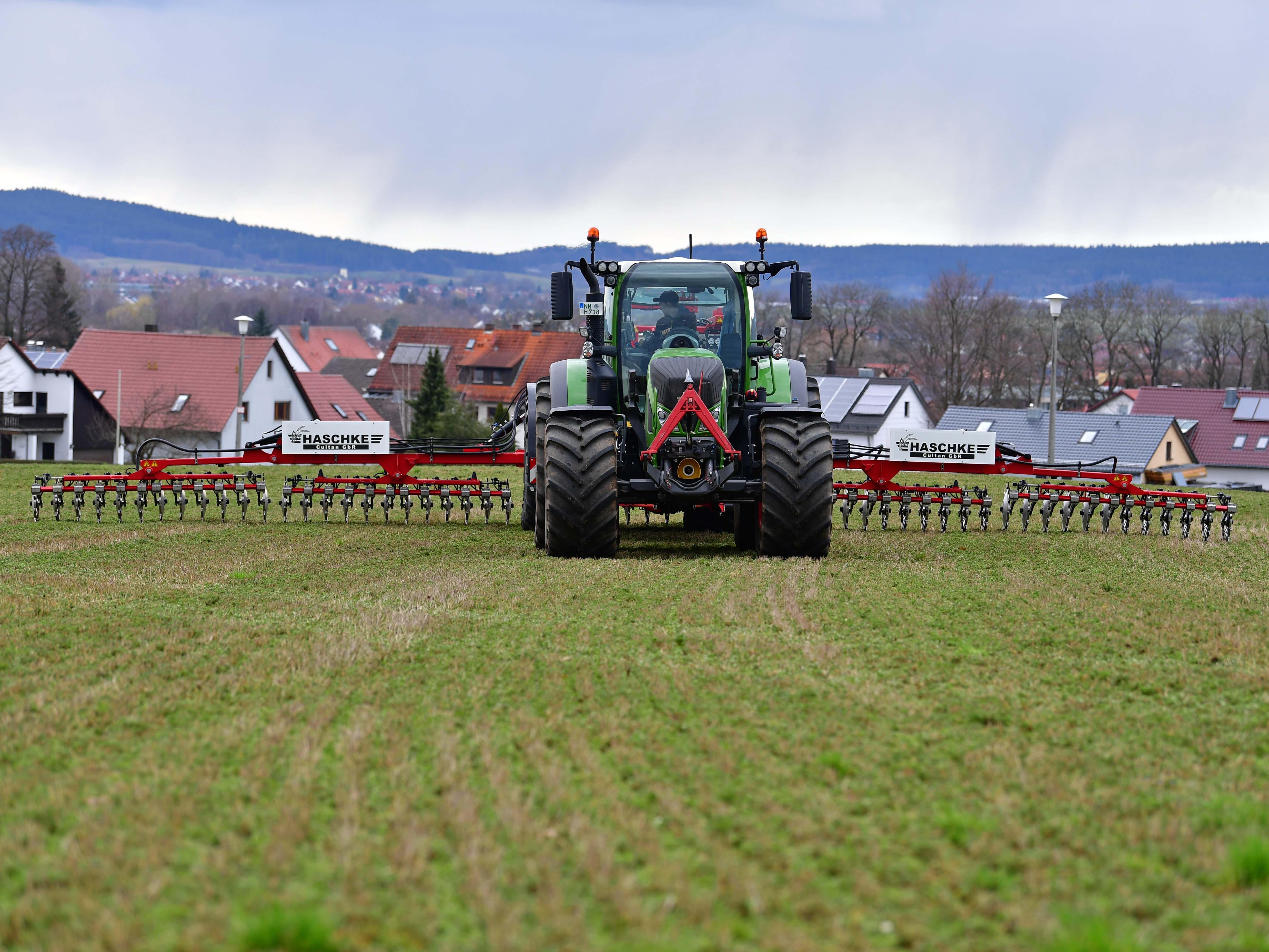 High-Tech auf dem Feld: Cultan-Düngung