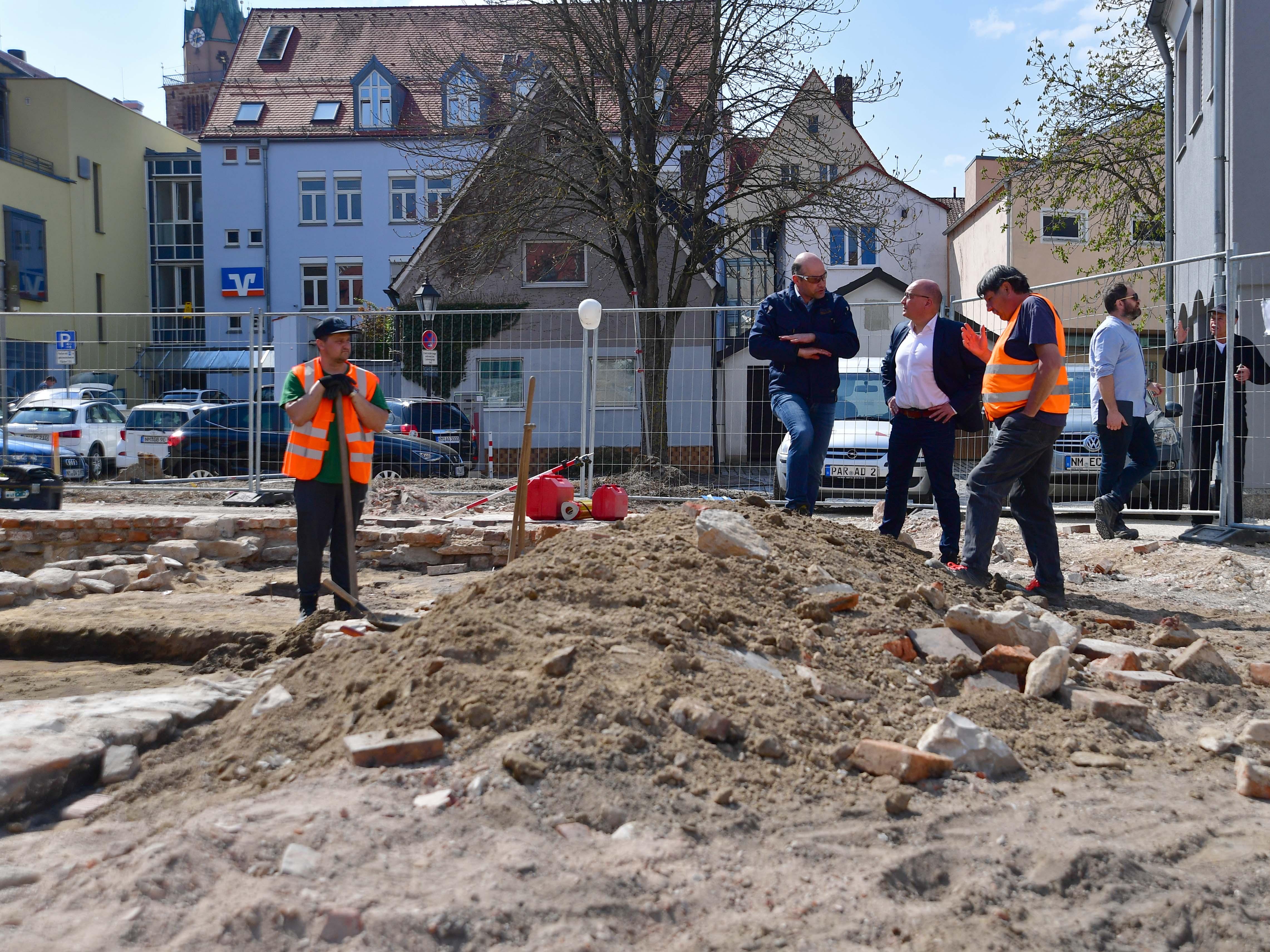 Ausgrabungen auf dem künftigen FH-Gelände in Neumarkt