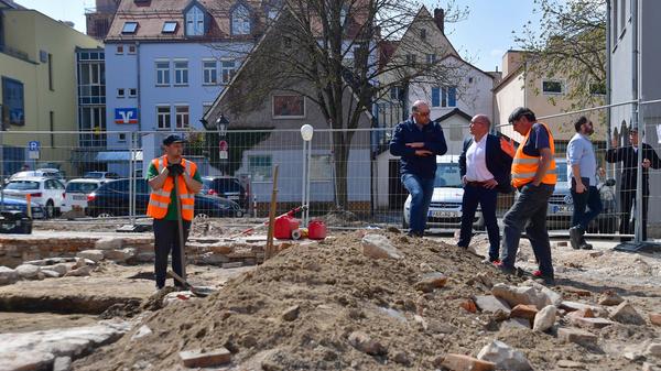 Ausgrabungen auf dem künftigen FH-Gelände in Neumarkt