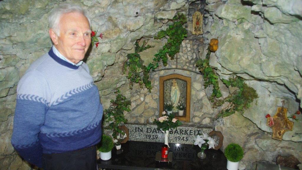 Mariengrotte bei Nasnitz rettete vor 75 Jahren Leben Mariengrotte bei Nasnitz rettete vor 75 Jahren Leben