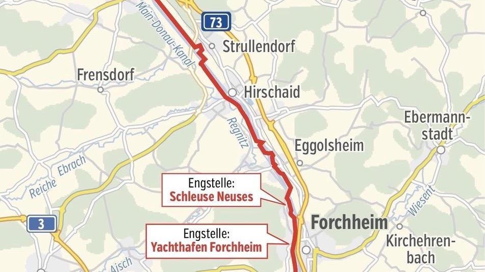 Forchheim: Schnelle Radverbindung nach Nord und Süd