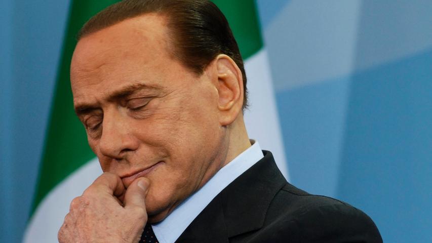 Immer Ärger mit den Frauen: Berlusconi im Beziehungsstress