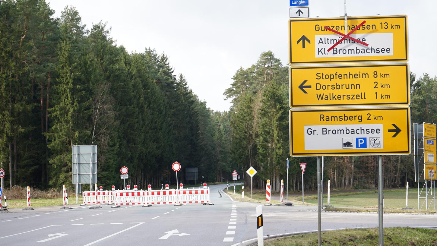 Gunzenhausen: Die Seenland-Staatsstraße ist wieder frei
