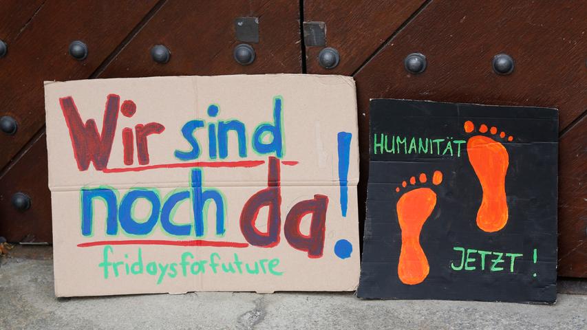 Trotz Corona: Fridays for Future-Bewegung demonstriert in Nürnberg