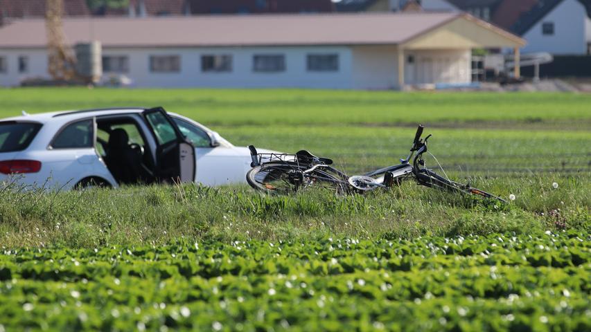 Tödlicher Unfall: Radfahrer (83) von Audi im Knoblauchsland erfasst