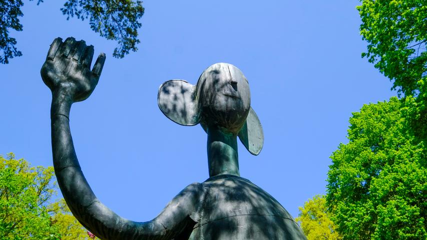 Idyllisch: Erlangens Skulpturengarten Heinrich Kirchner 
