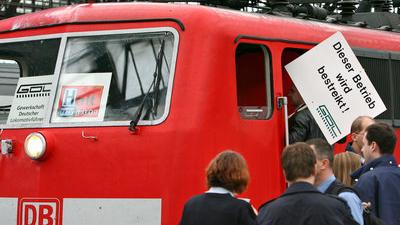 Lokführer drohen mit Warnstreiks ab Montag