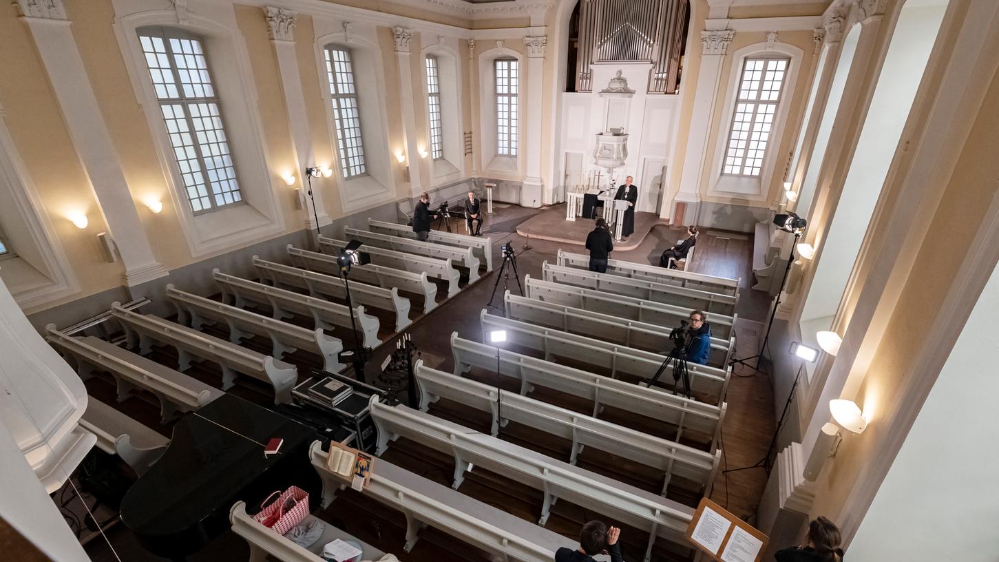 Oft leer: Blick in eine Kirche. Nicht nur wegen Corona gehen die Besucherzahlen bei Gottesdiensten zurück. Oft leer: Blick in eine Kirche. Nicht nur wegen Corona gehen die Besucherzahlen bei Gottesdiensten zurück.