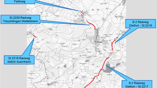 Radwege Treuchtlingen