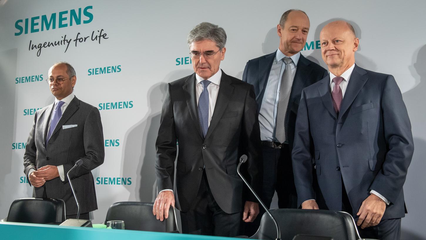 Nach einem Gewinneinbruch muss Siemens seine Prognose für das Jahr kippen.