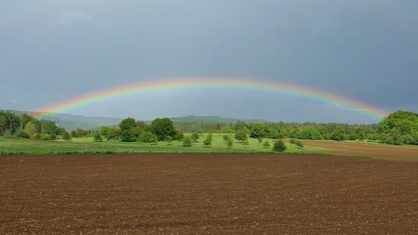 Die schönsten Regenbogen im Landkreis Forchheim