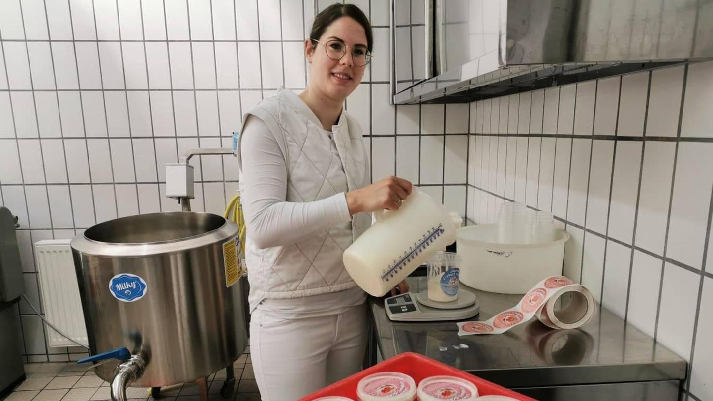Lilling: Elisa Otzmann hat sich auf Joghurt spezialisiert