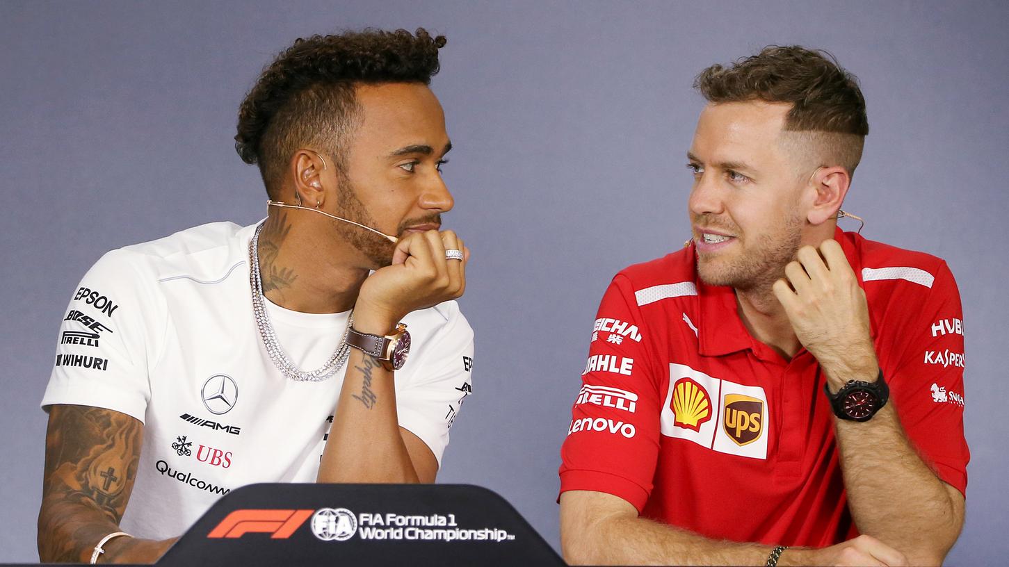 Bald Teamkollegen? Sebastian Vettel flirtet mit Mercedes.