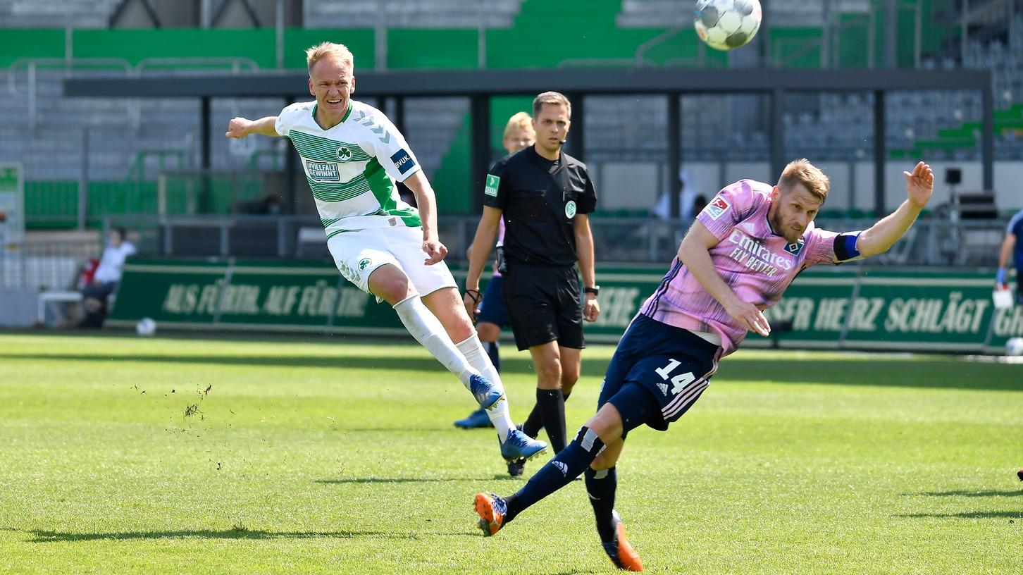 Gegen den Hamburger SV erzielte Havard Nielsen zwei Treffer. Gegen Osnabrück musste der Angreifer jedoch passen.