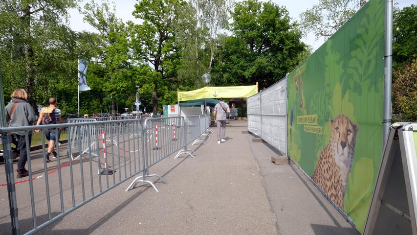 Schlangen und geschlossene Kioske: Bilder vom ersten Tiergarten-Wochenende!