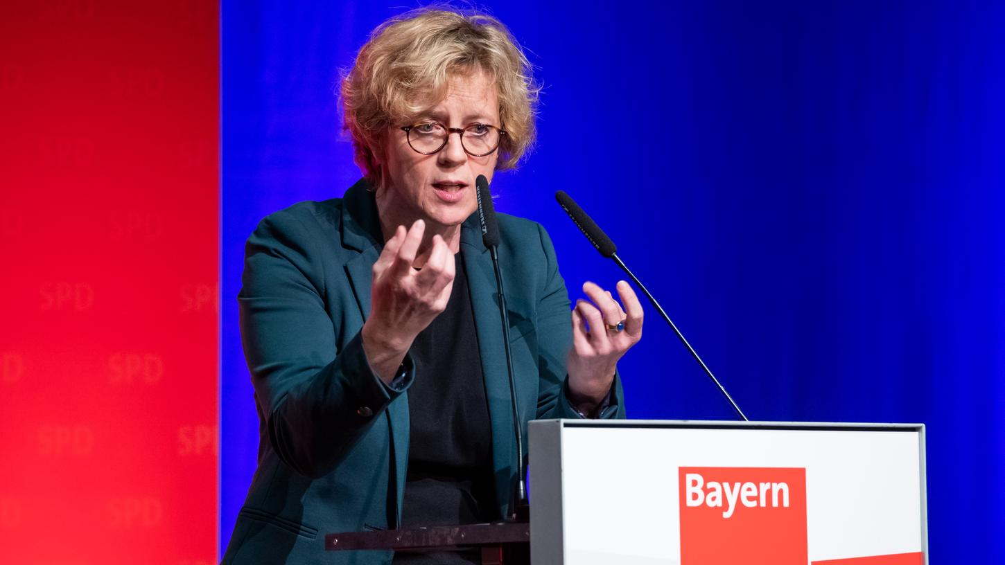 Landesvorsitzende der SPD Bayern Natascha Kohnen gibt ihren Posten auf. Sie kandidiert für keine weitere Amtszeit.