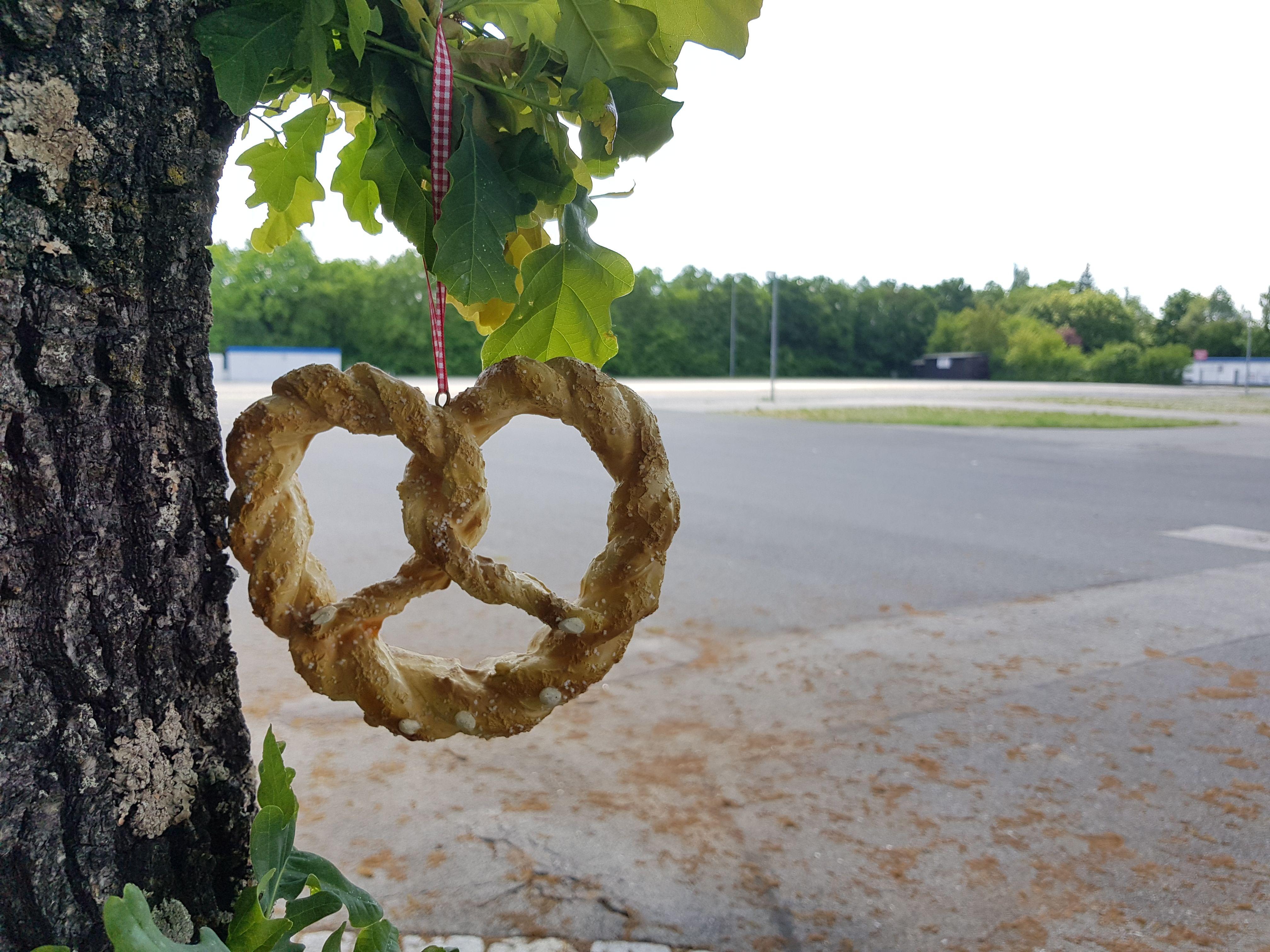 Triste Aussicht: Die "Fressmeile" und die Fahrgeschäfte muss man sich vorstellen.