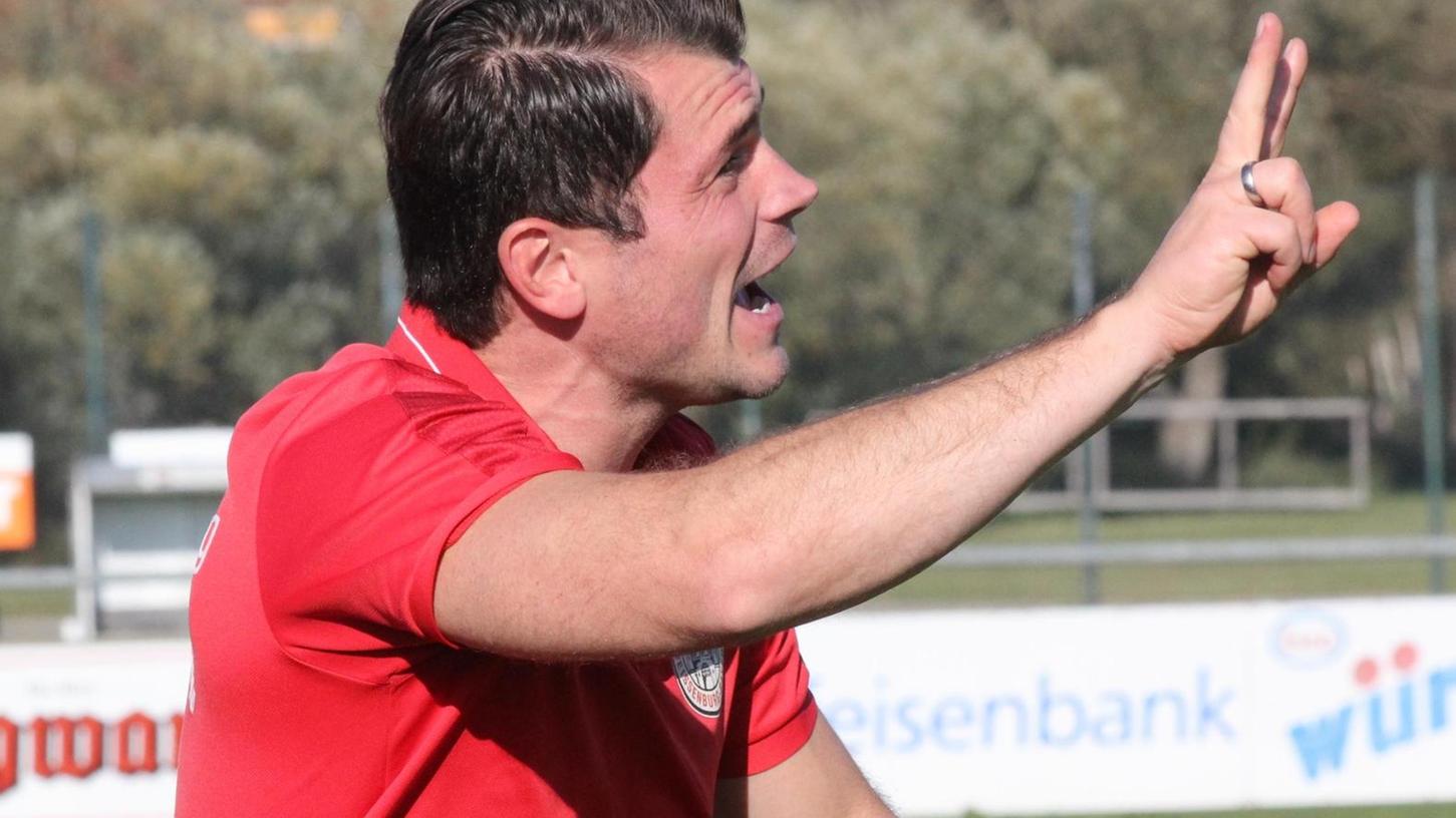 Engagierter Trainer: Seit Juni 2017 dirigiert Markus Vierke die erste Herrenmannschaft des TSV 1860 Weißenburg. Er setzt vor allem auf die eigene Jugend und hat seinen Heimatverein an die Spitze der Fußball-Bezirksliga Süd geführt.