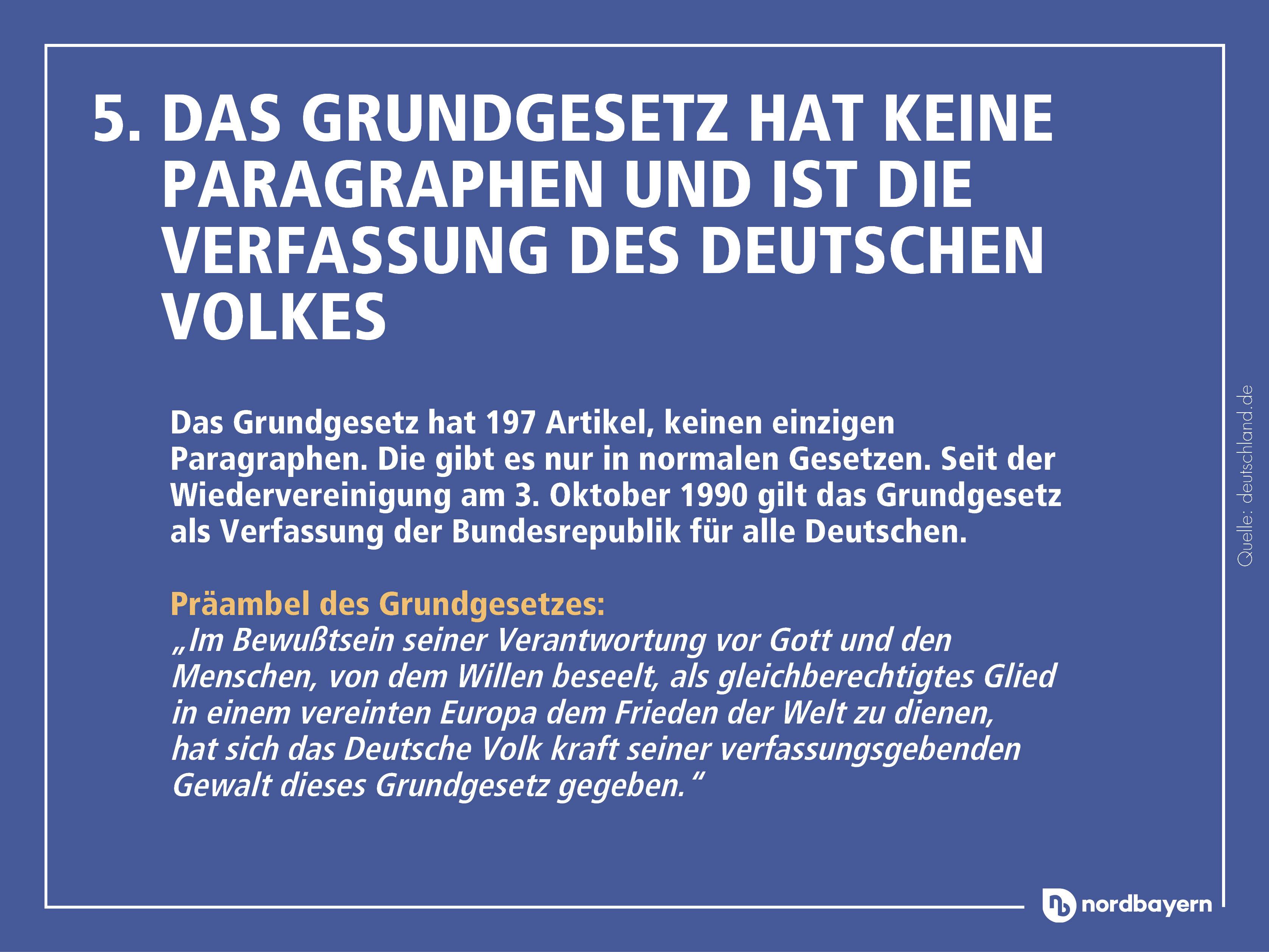 Grundgesetz Für Einsteiger Lösungen Tag des Grundgesetzes: 10 Fakten über das wichtigste Buch Deutschlands