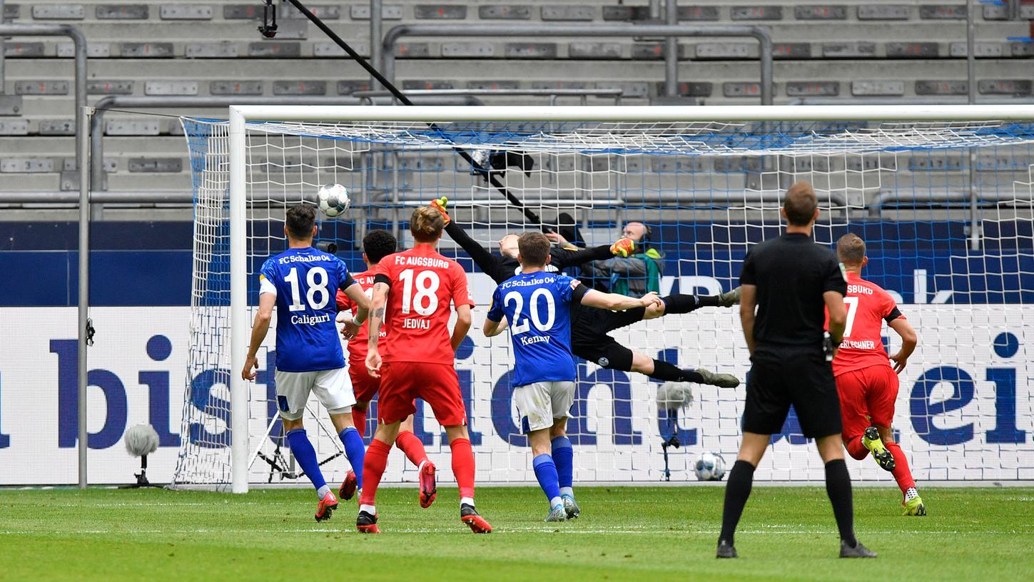 Augsburg stürmt Schalke - RB überrollt Mainz - Remis am Rhein