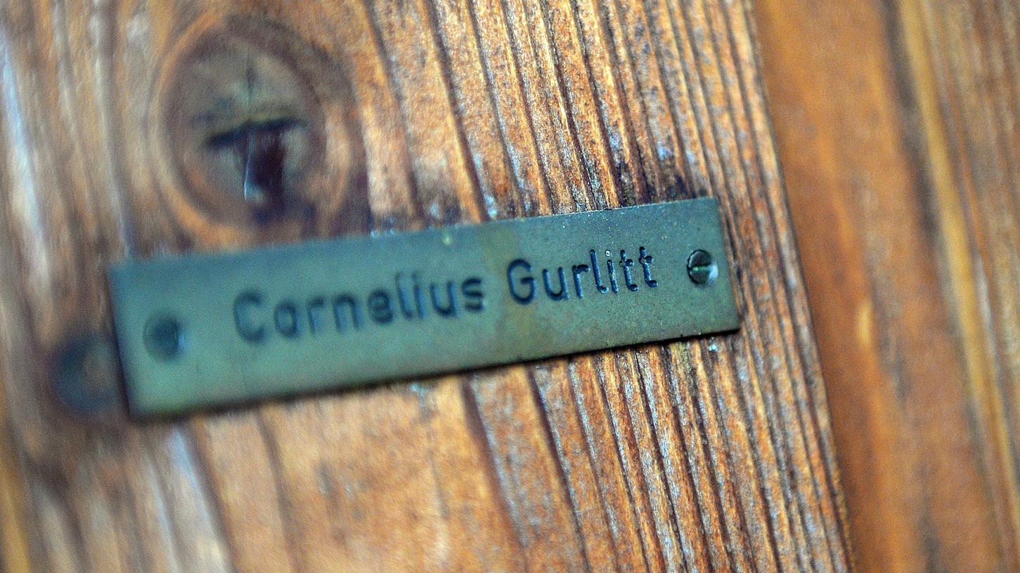 Das Namensschild an Cornelius Gurlitts Haus in Salzburg. Auch dort wurden Kunstwerke aus seinem Besitz beschlagnahmt.