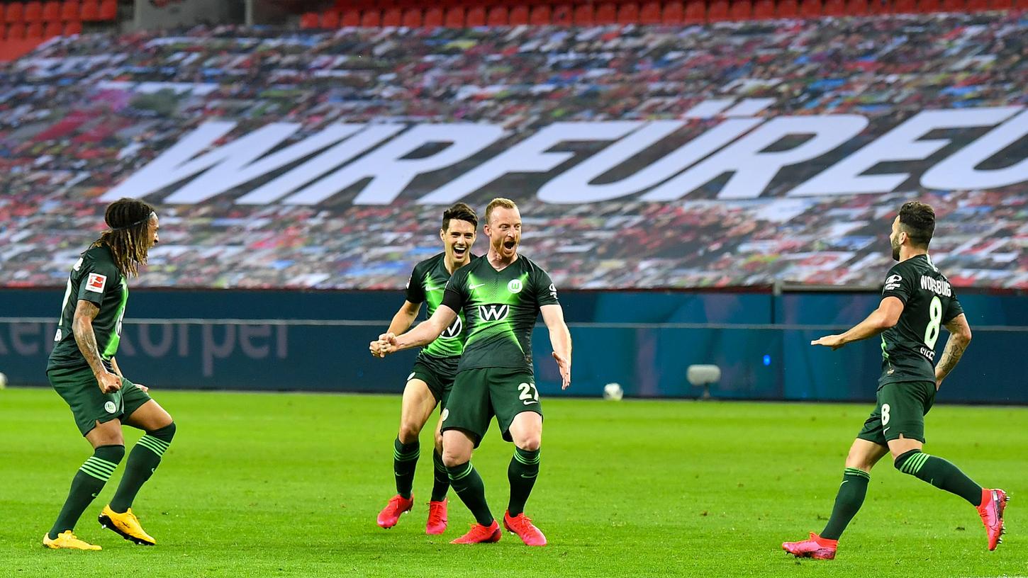 Klarer Sieg: Wolfsburg schlägt Leverkusen überraschend deutlich.