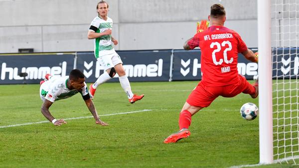 "Keita hat schon was bewegt, als er reinkam, das hat mich sehr gefreut. Er wirkte auch sehr frisch und ist ganz klar eine Option", sagt Kleeblatt-Coach Stefan Leitl vor dem Ausflug an Böllenfalltor über Fürth-Angreifer Keita-Ruel.