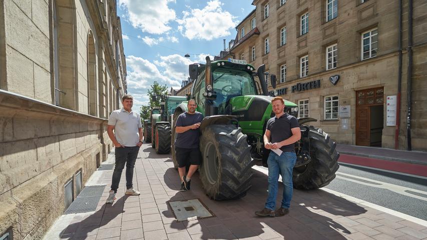 Ärger über Umweltministerin Schulze: Landwirte protestieren in Fürth und bundesweit