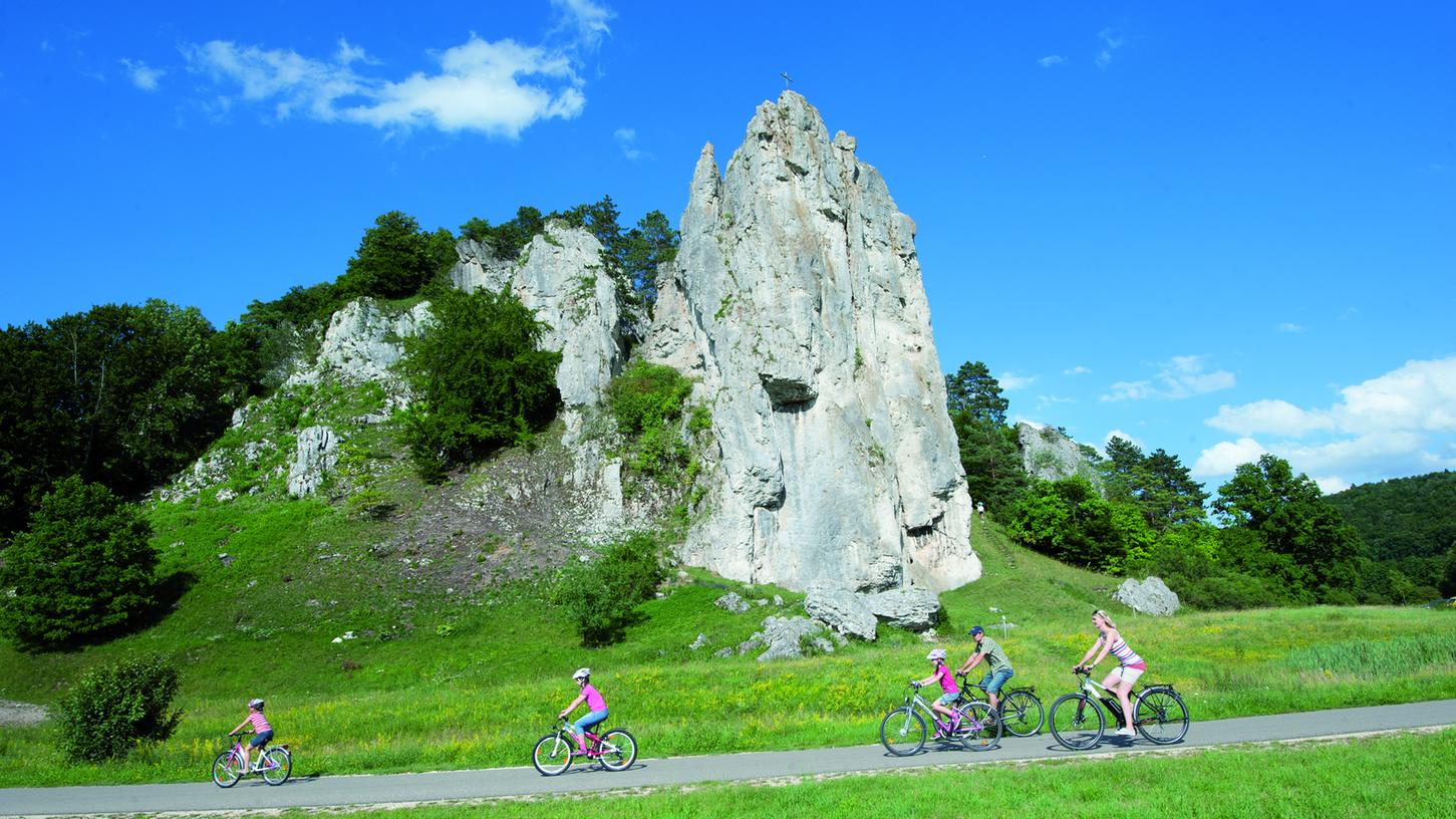 Der Altmühltalradweg ist einer der beliebtesten in ganz Deutschland.
Der Altmühltalradweg ist einer der beliebtesten in ganz Deutschland.