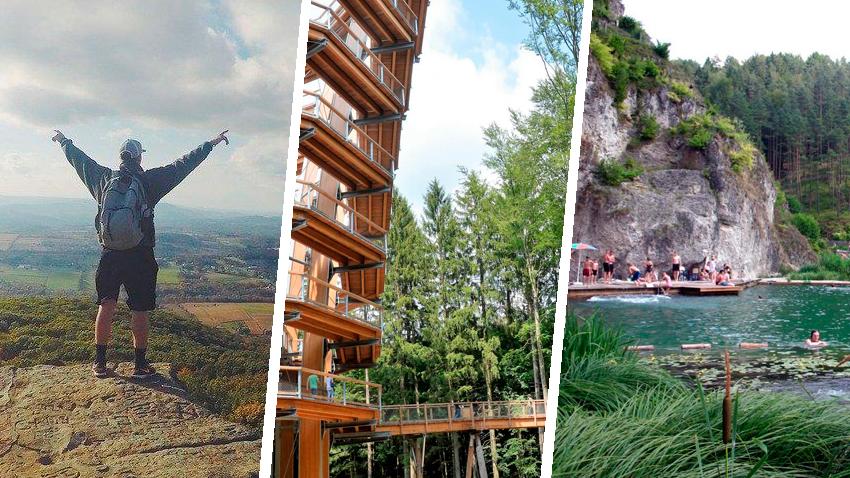 Wandern, klettern, baden: Die Region bietet zahlreiche Möglichkeiten, sich an der frischen Luft sportlich zu betätigen. Wandern, klettern, baden: Die Region bietet zahlreiche Möglichkeiten, sich an der frischen Luft sportlich zu betätigen.