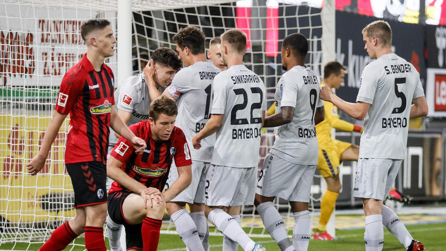 Mit seinem fünften Treffer nach der Corona-Pause schießt Kai Havertz Bayer Leverkusen zumindest vorübergehend auf einen Champions-League-Platz.