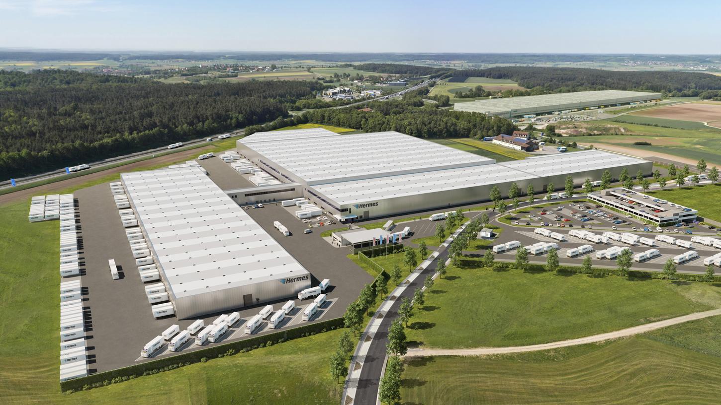 90-Millionen-Investition: Neues Hermes-Zentrum in Ansbach