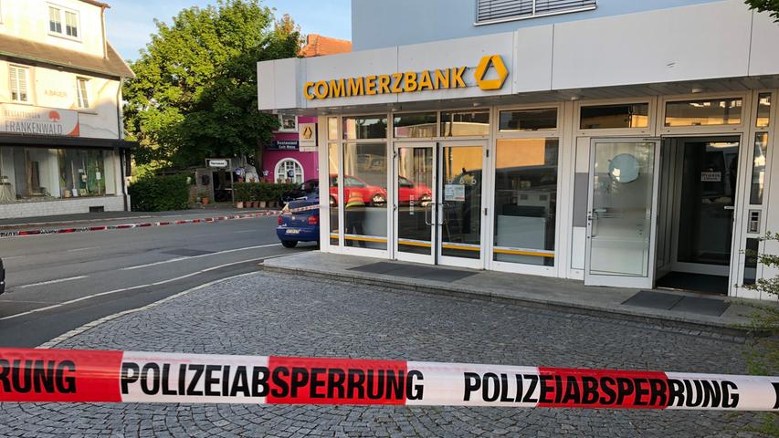 Bankautomat im Landkreis Hof gesprengt