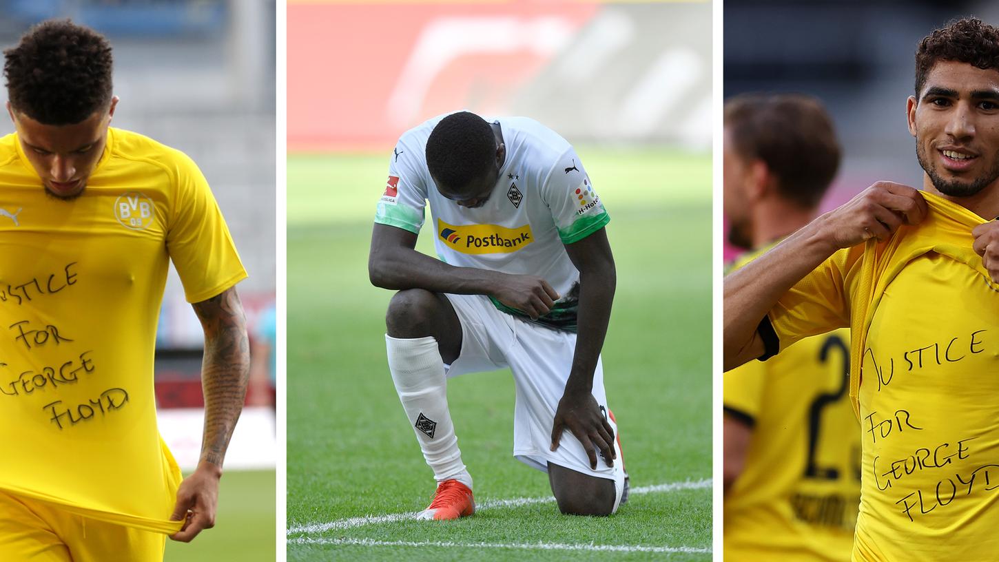 Keine DFB-Strafen: Fußballer dürfen gegen Rassismus protestieren